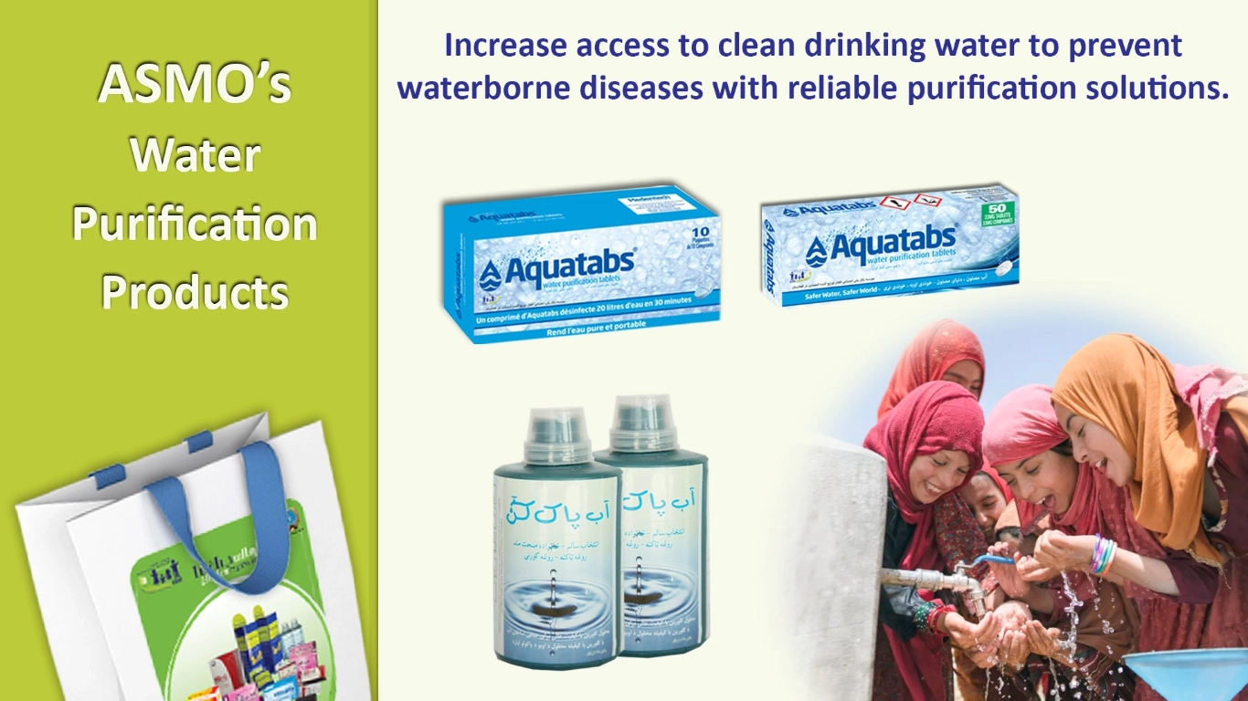 4.Fourth slide Group picture of water purification products