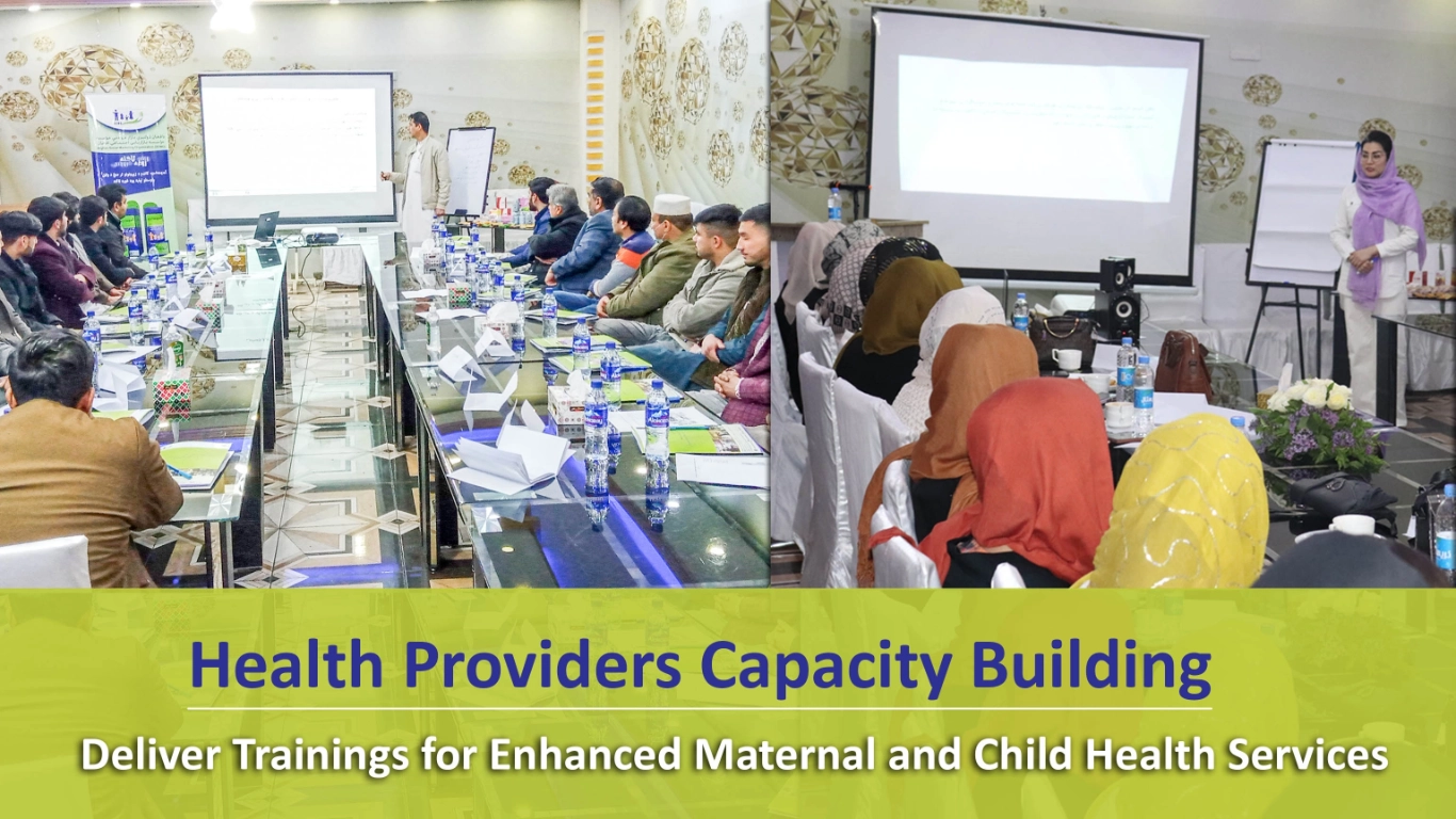 5.Fifth slide Picture of health providers training